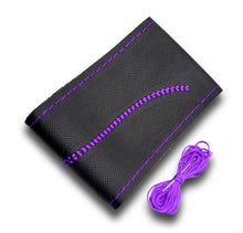 Load image into Gallery viewer, Leather Braid On The Steering-Wheel Of Car