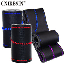 Load image into Gallery viewer, Leather Braid On The Steering-Wheel Of Car