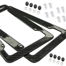Load image into Gallery viewer, Plate Frame Tag Cover Carbonfiber