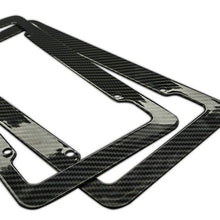 Load image into Gallery viewer, Plate Frame Tag Cover Carbonfiber