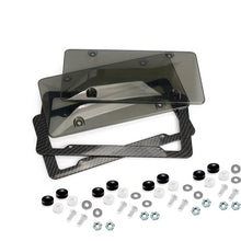 Load image into Gallery viewer, Plate Frame Tag Cover Carbonfiber